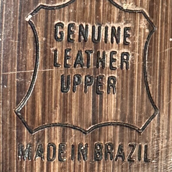 Men's size 6.5 Brown leather moccassins - Picture 7 of 13